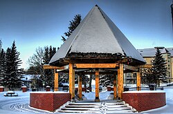 Camrose Alberta cityscape - Professional gutter installation and repair services
