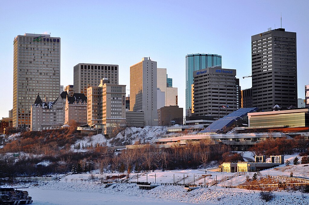 Edmonton Alberta cityscape - Professional gutter installation and repair services