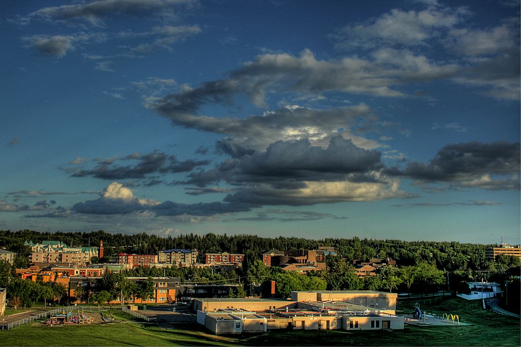 St. Albert Alberta cityscape - Professional gutter installation and repair services