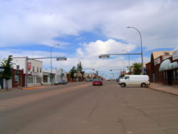 Stettler Alberta cityscape - Professional gutter installation and repair services